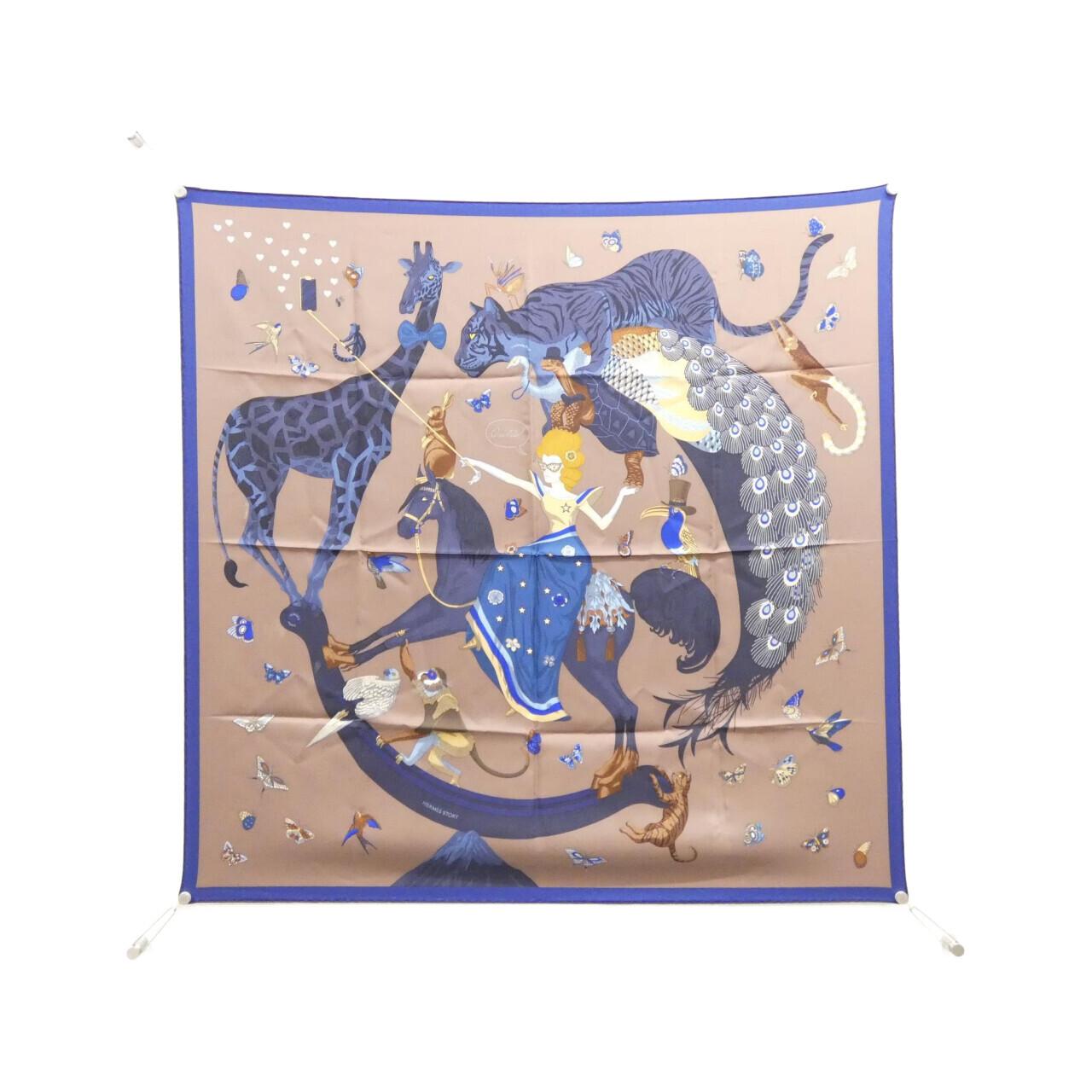 エルメス HERMES STORY カレ 003875S スカーフ