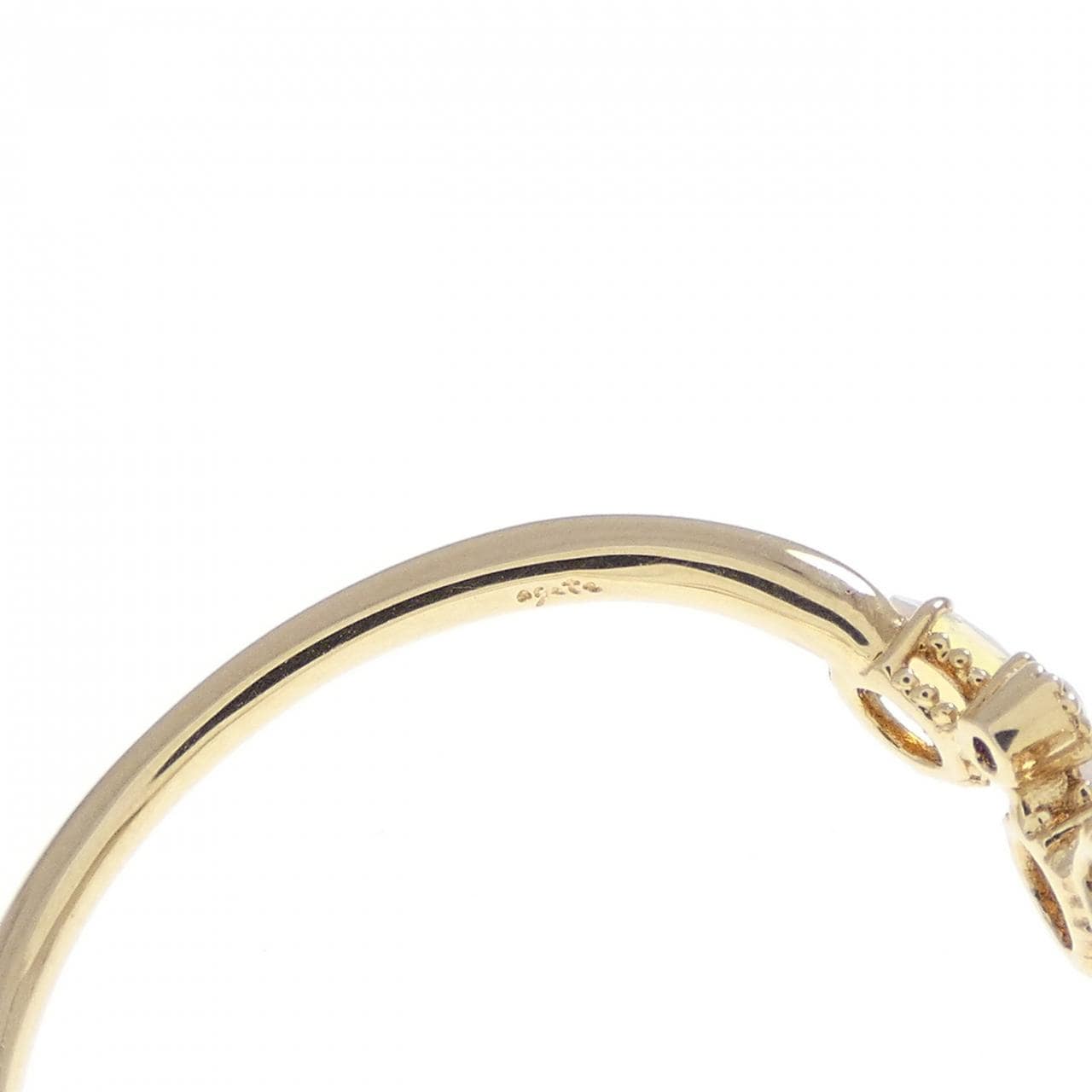 アガット オパール リング