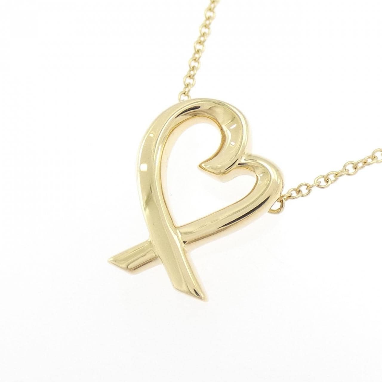 ティファニー ラビングハート スモール ネックレス