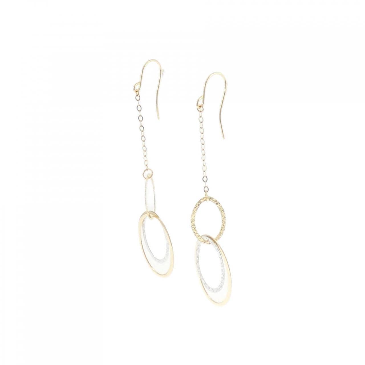 K18YG/K18WG ピアス