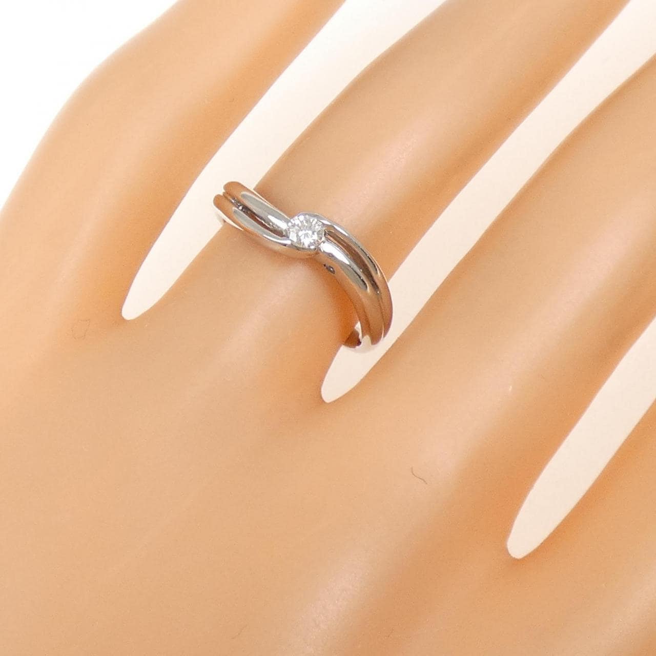 PT900 ダイヤモンド リング 0.084CT