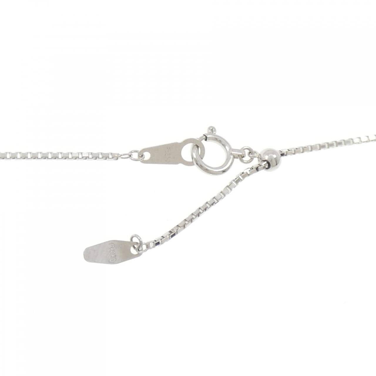 PT900/PT850 Tanzanite Necklace 1.67CT