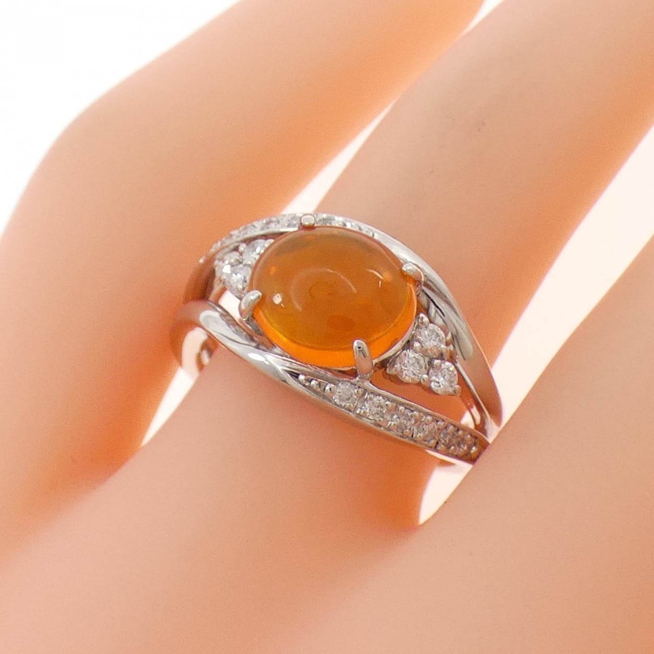 PT900 オパール リング 1.42CT