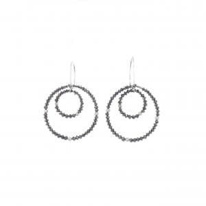 K18WG ダイヤモンド ピアス 5.00CT