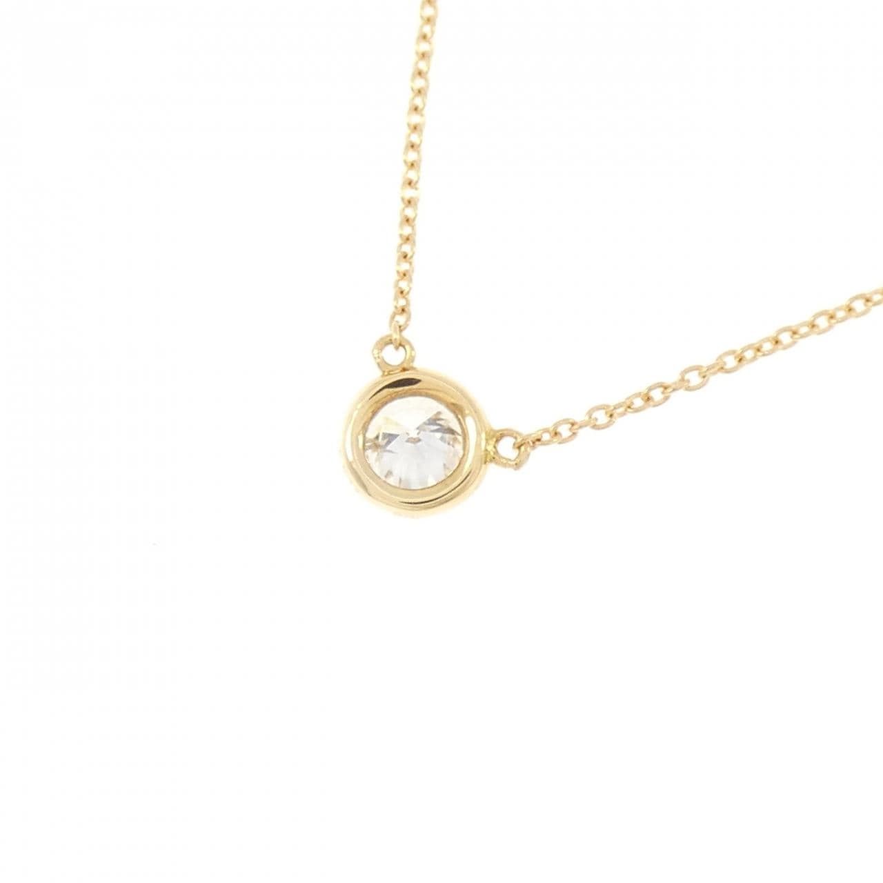 K18YG ダイヤモンド ネックレス 0.25CT