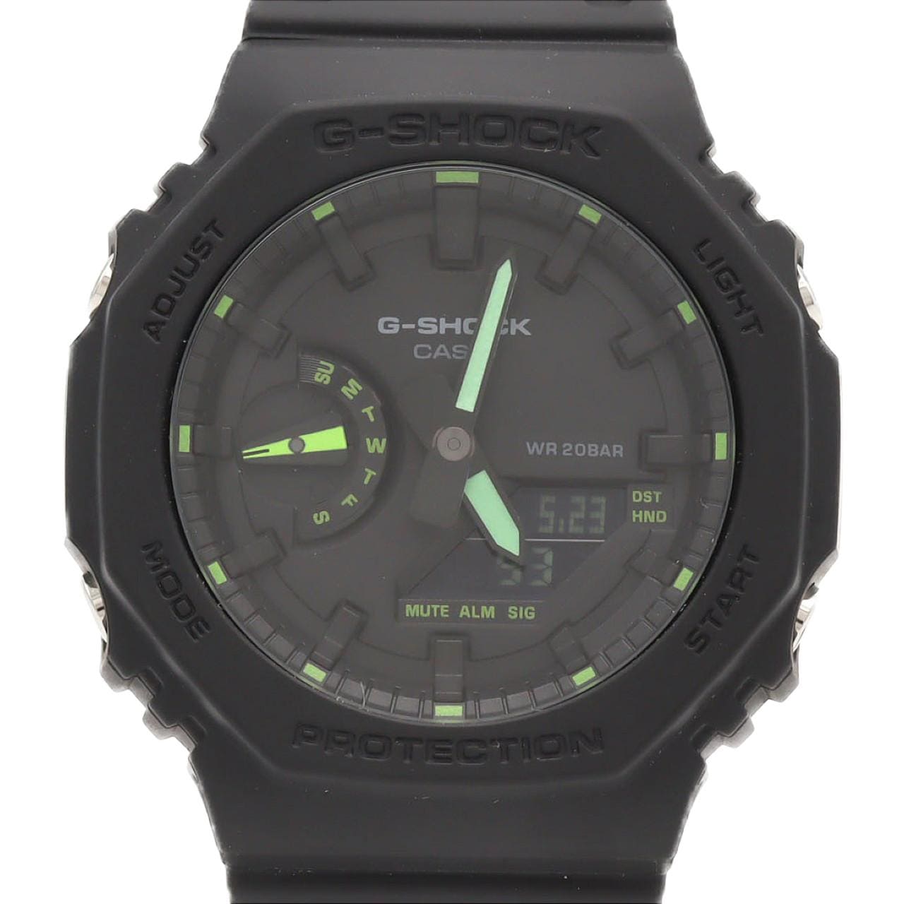 カシオ G-SHOCK GA-2100-1A3JF ラバー クォーツ