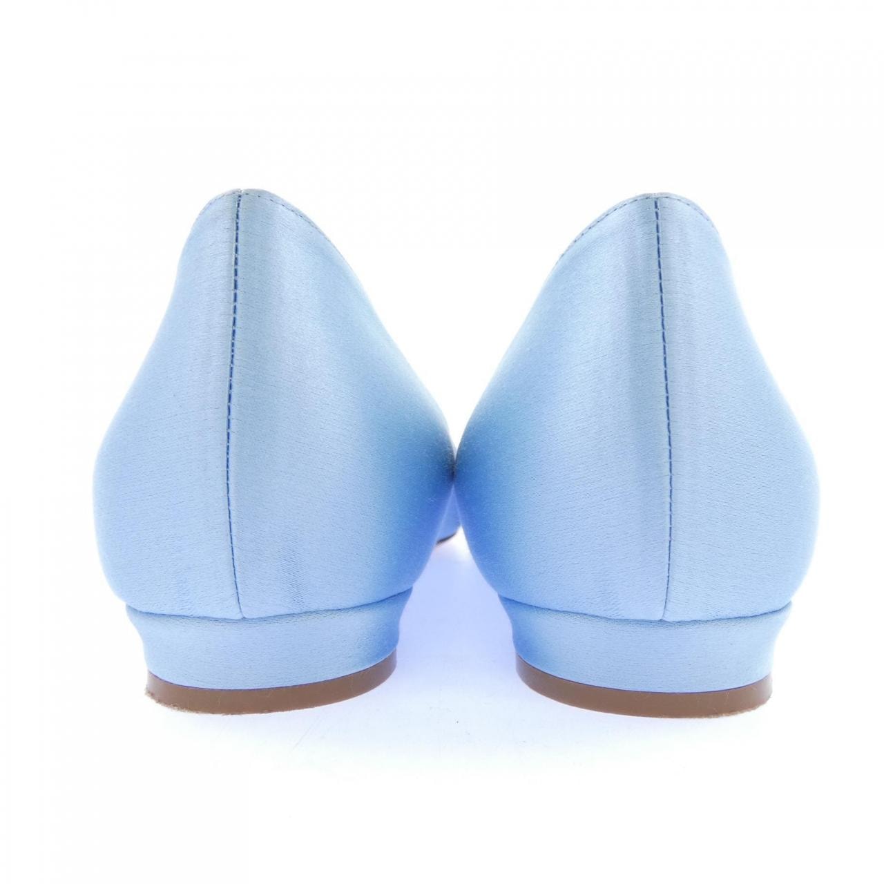 マノロブラニク MANOLO BLAHNIK HANGISIFLAT OPAL フラットシューズ