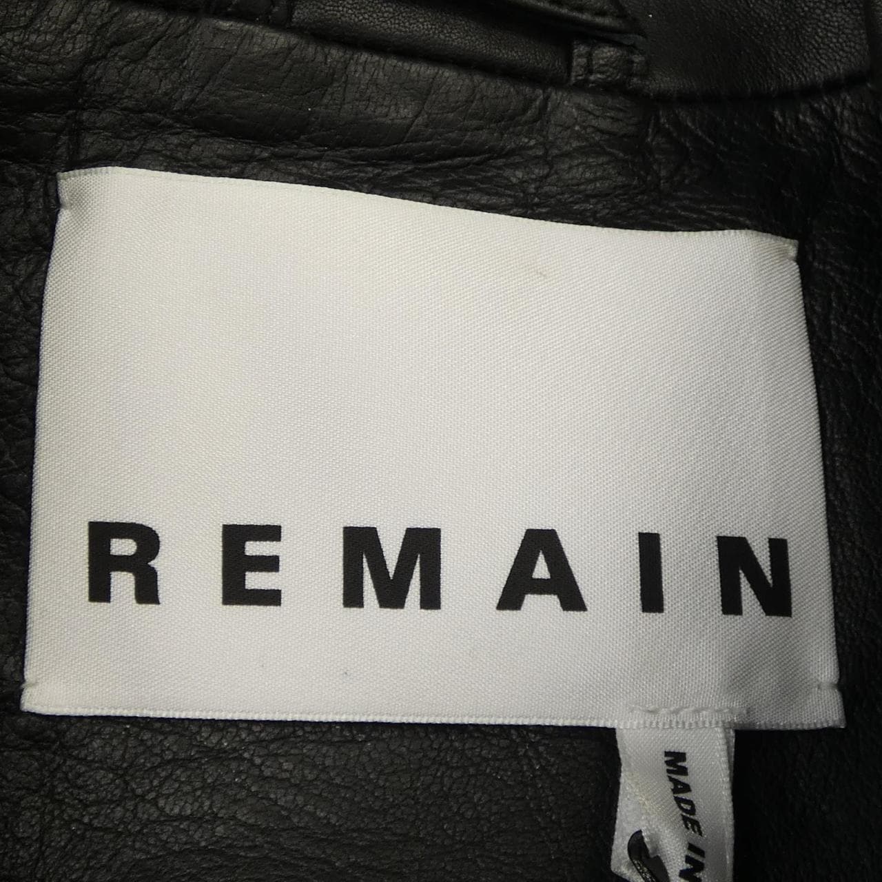 REMAIN レザージャケット