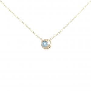 K10YG ブルートパーズ ネックレス