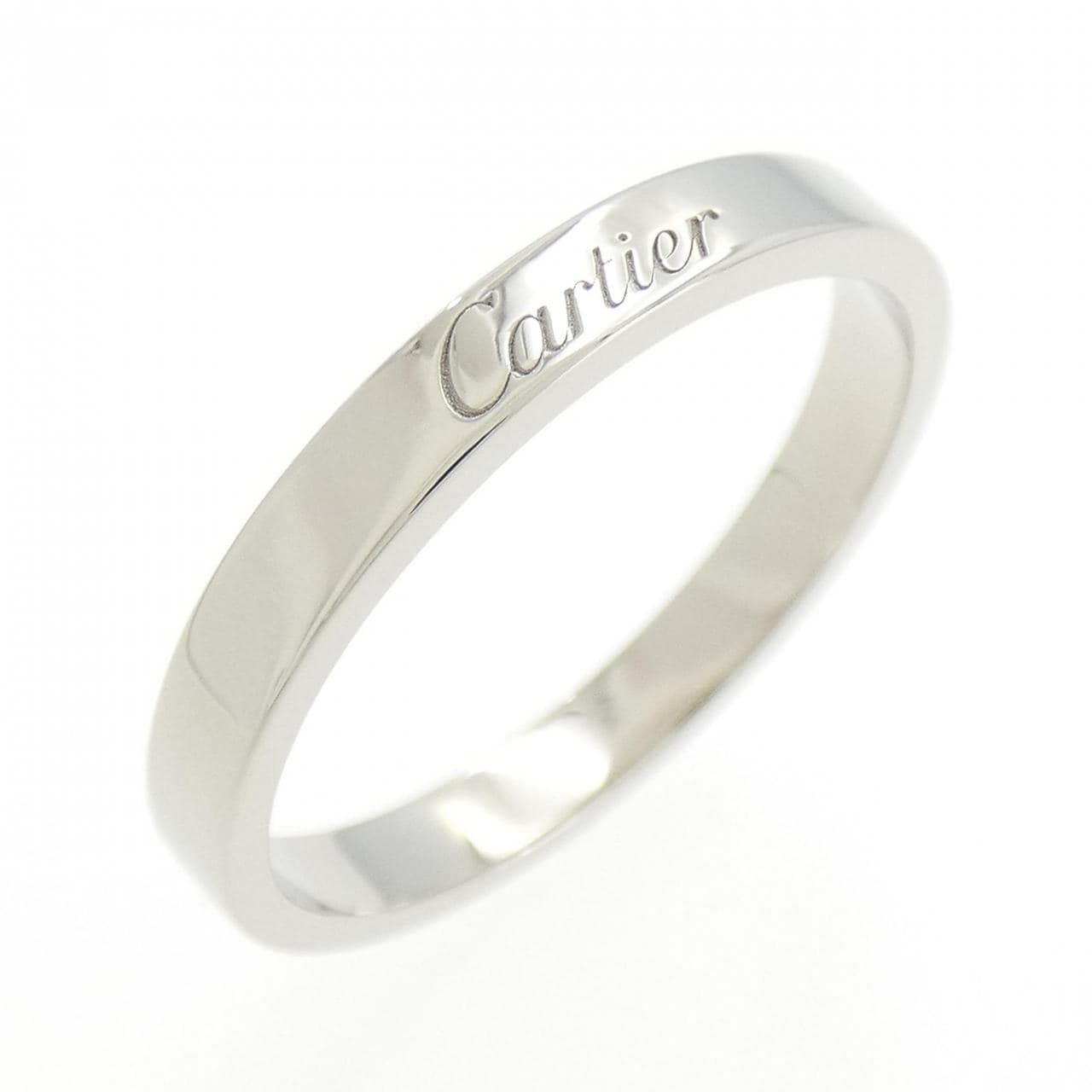 Cartier engraved ring