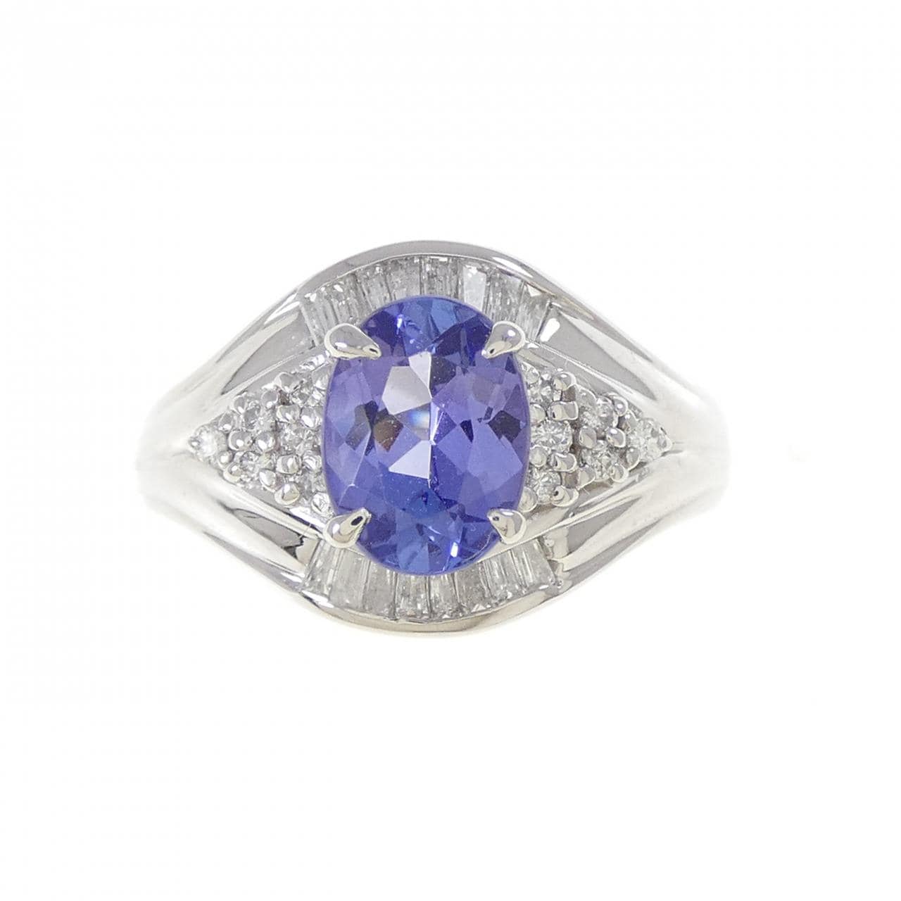 PT900 タンザナイト リング 1.27CT