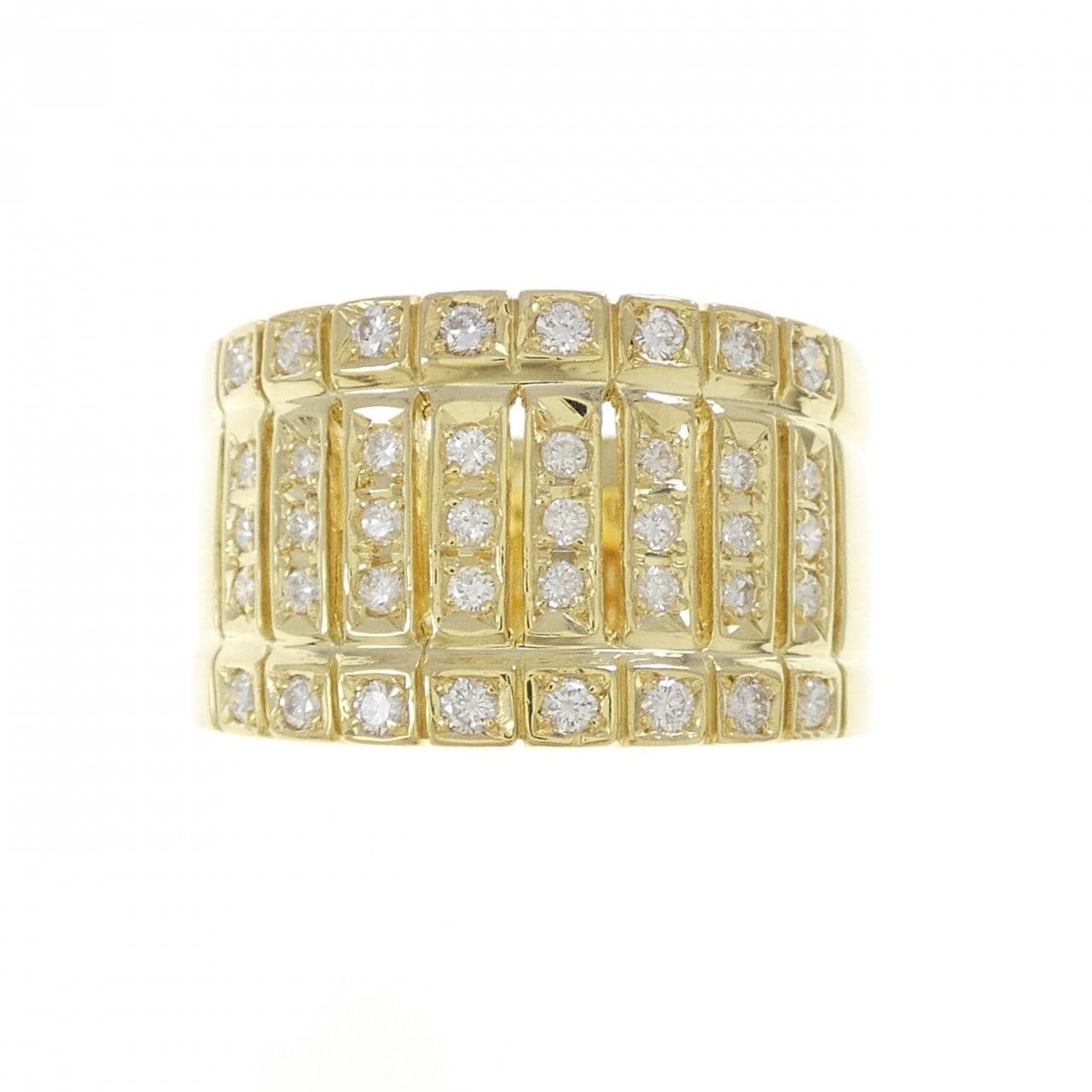 K18YG ダイヤモンド リング 0.57CT