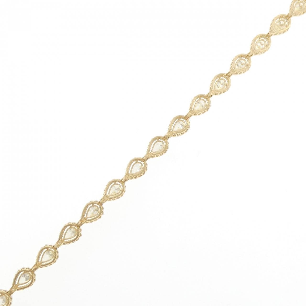[新品] K18YG鑽石手鍊 4.50CT