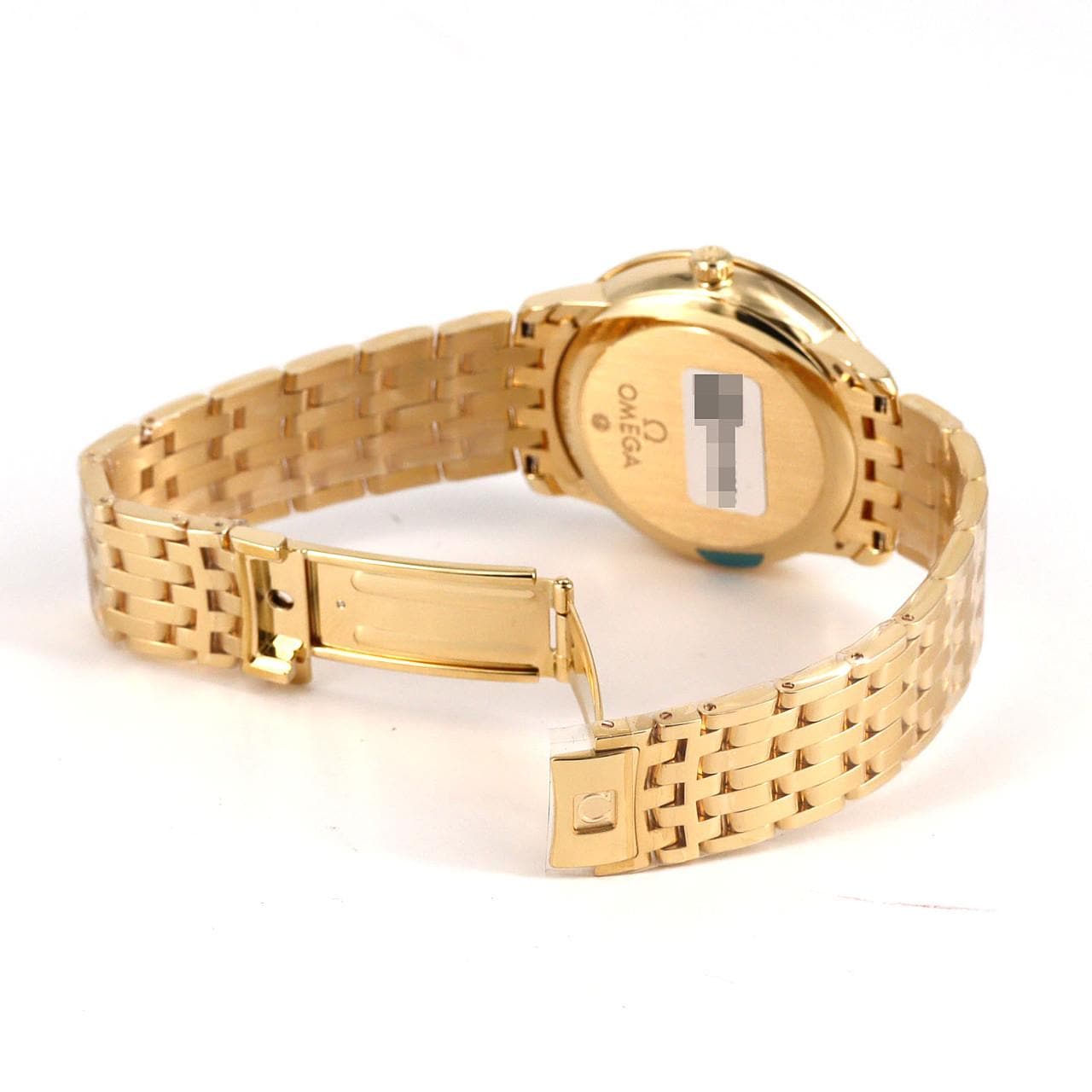 【新品】オメガ デ･ヴィルプレステージ YG/D･24P 424.55.37.20.52.002 YG 自動巻