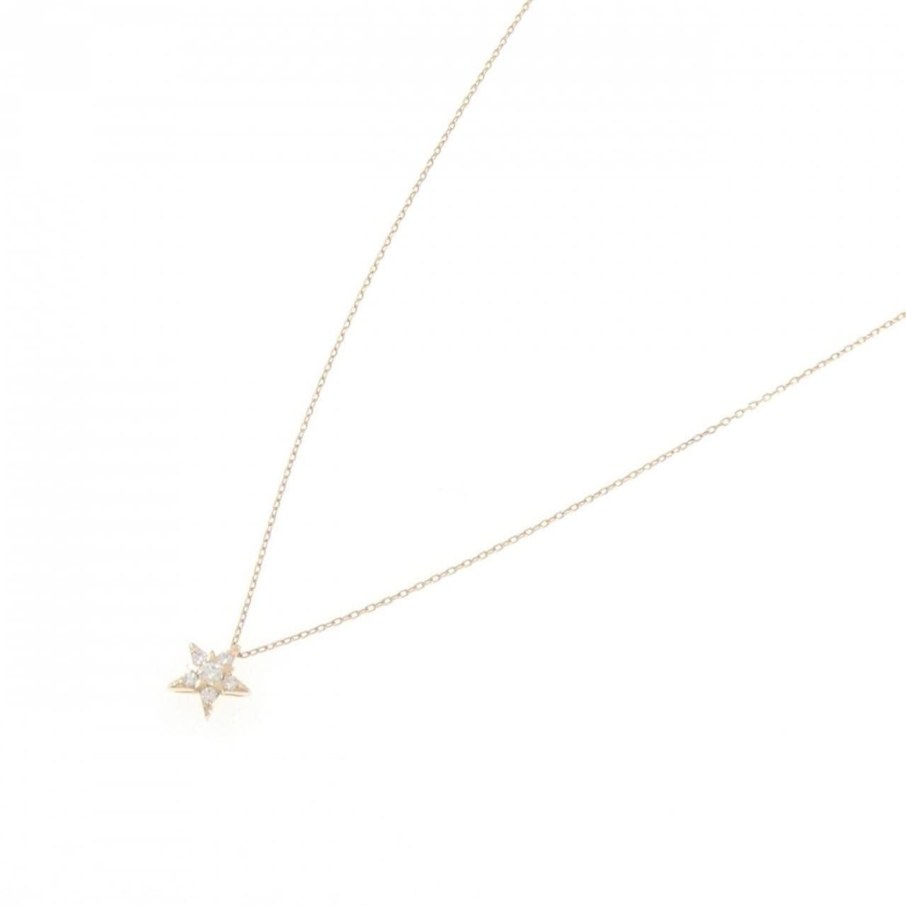 スタージュエリー ダイヤモンド ネックレス 0.06CT