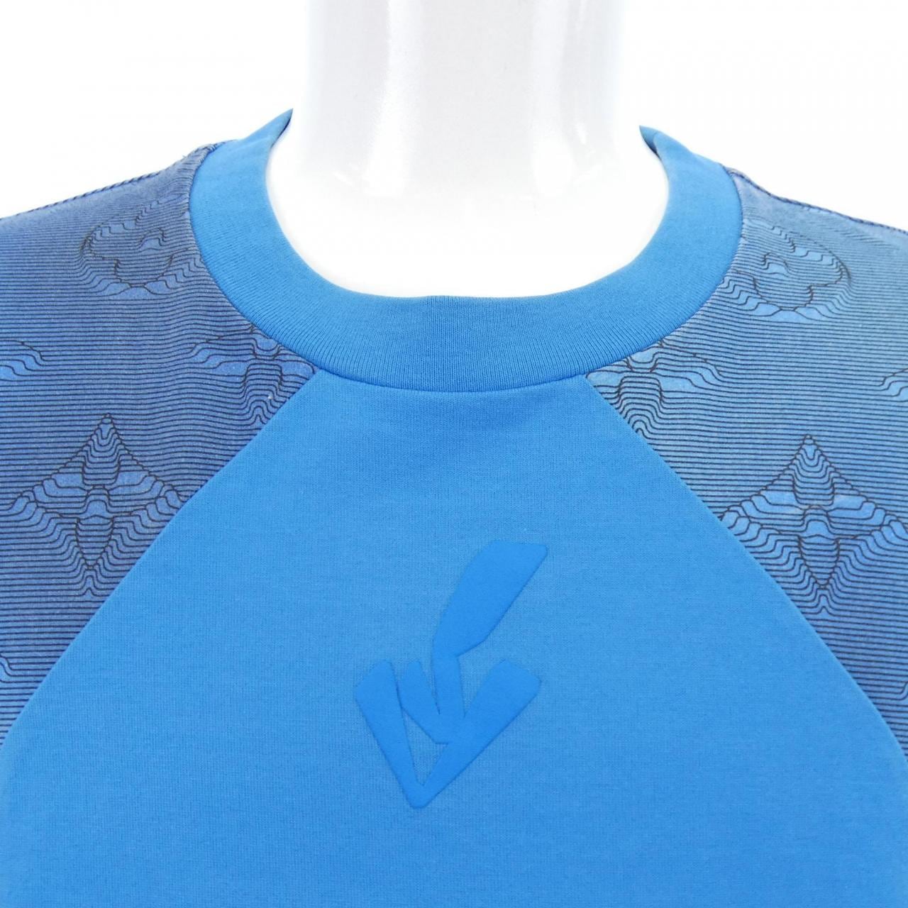 ルイヴィトン LOUIS VUITTON LOUIS VUITTON 2054インタルシアプリンテッドTシャツ HMY14WNPG Tシャツ