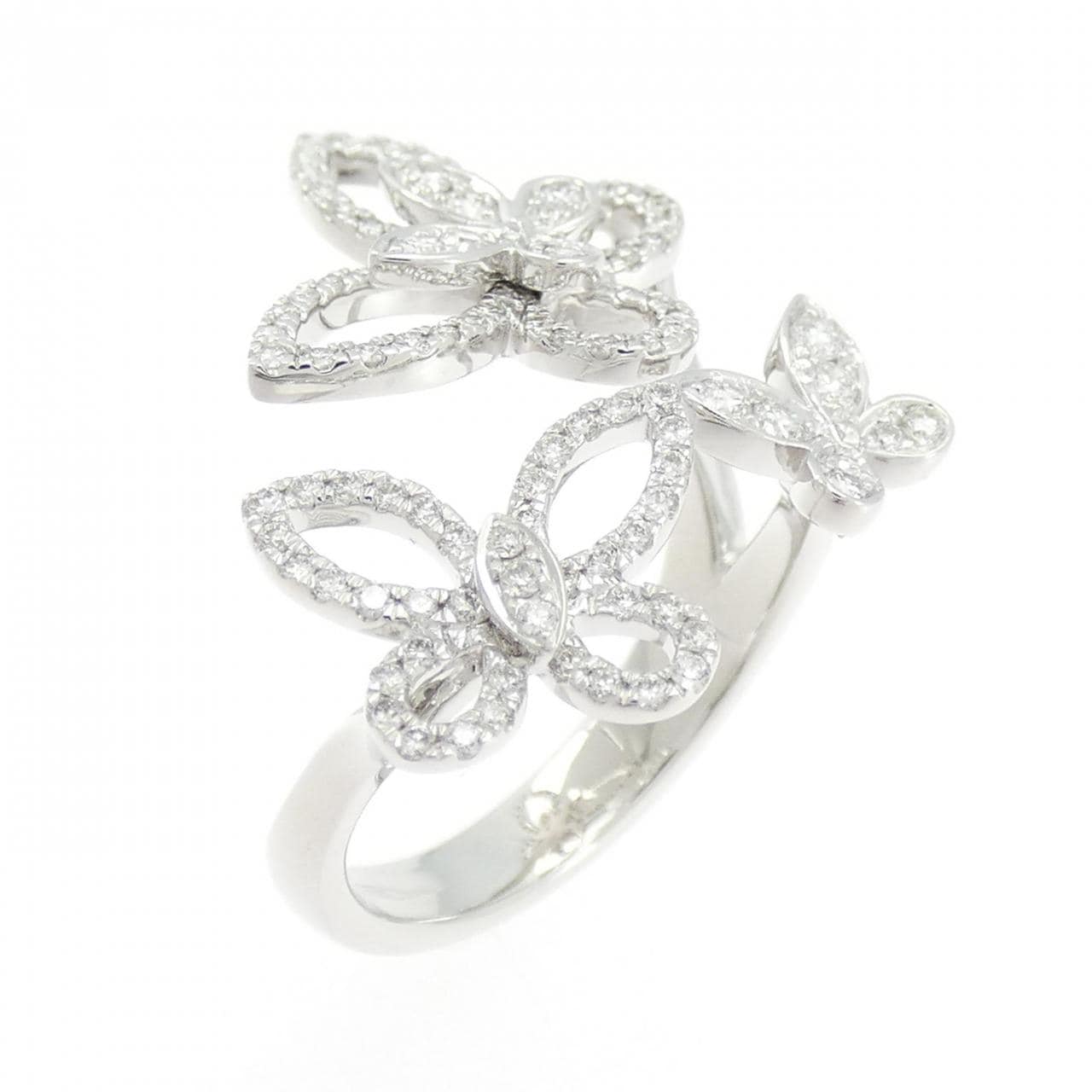 グラフ トリプル バタフライ シルエット リング