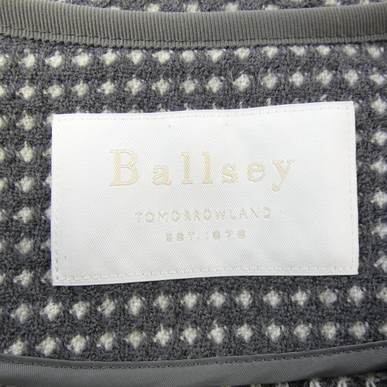 ボールジー BALLSEY ノーカラージャケット