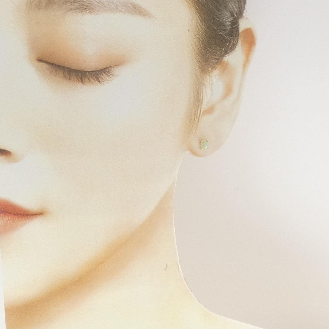 750YG オパール ピアス