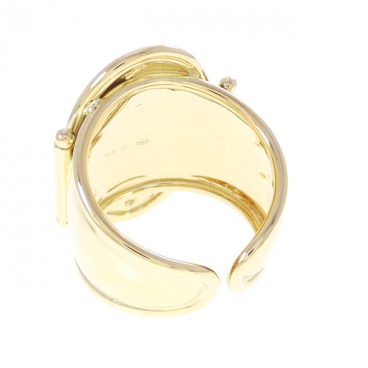 750YG ローズ リング