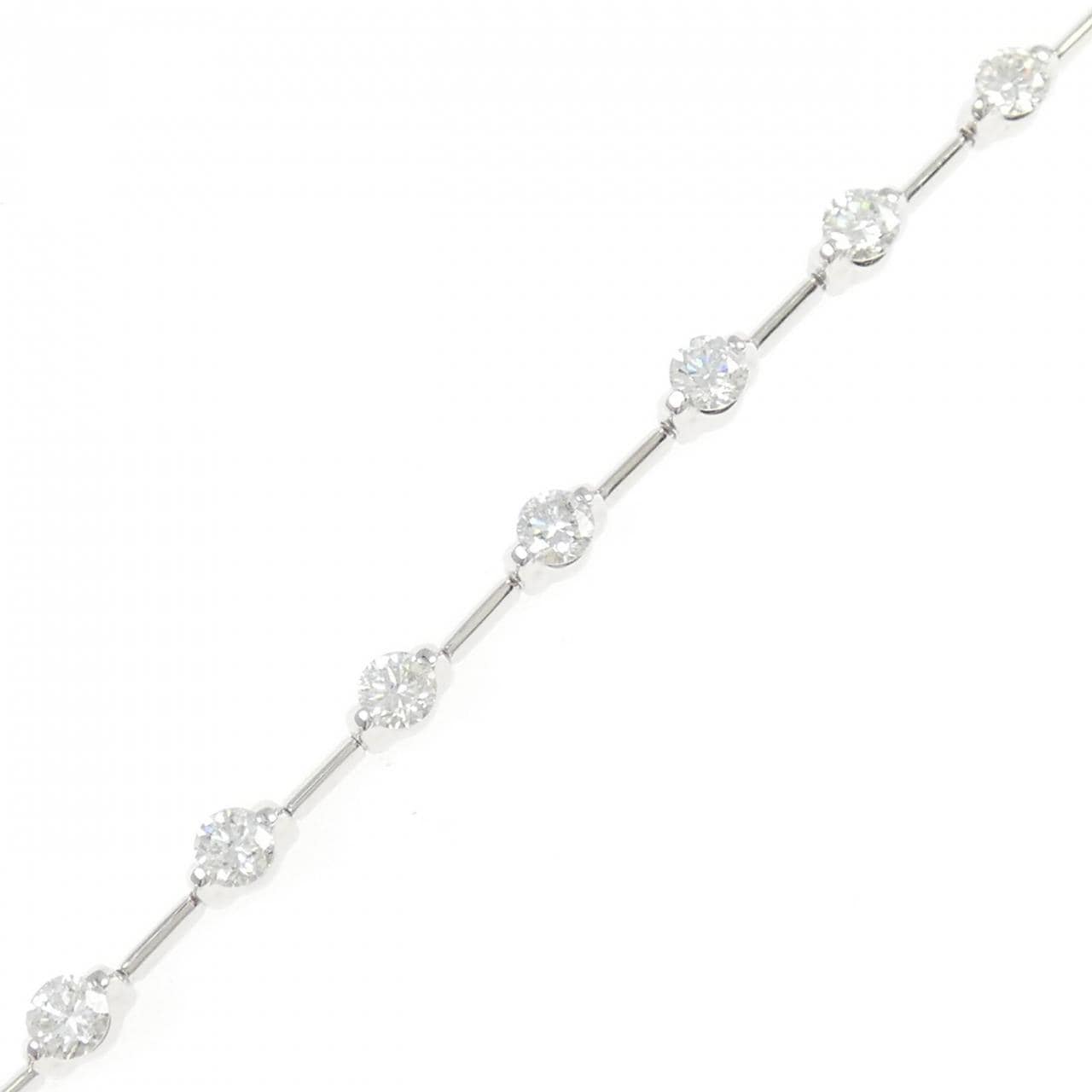 LINE ダイヤモンド ブレスレット 2.50CT