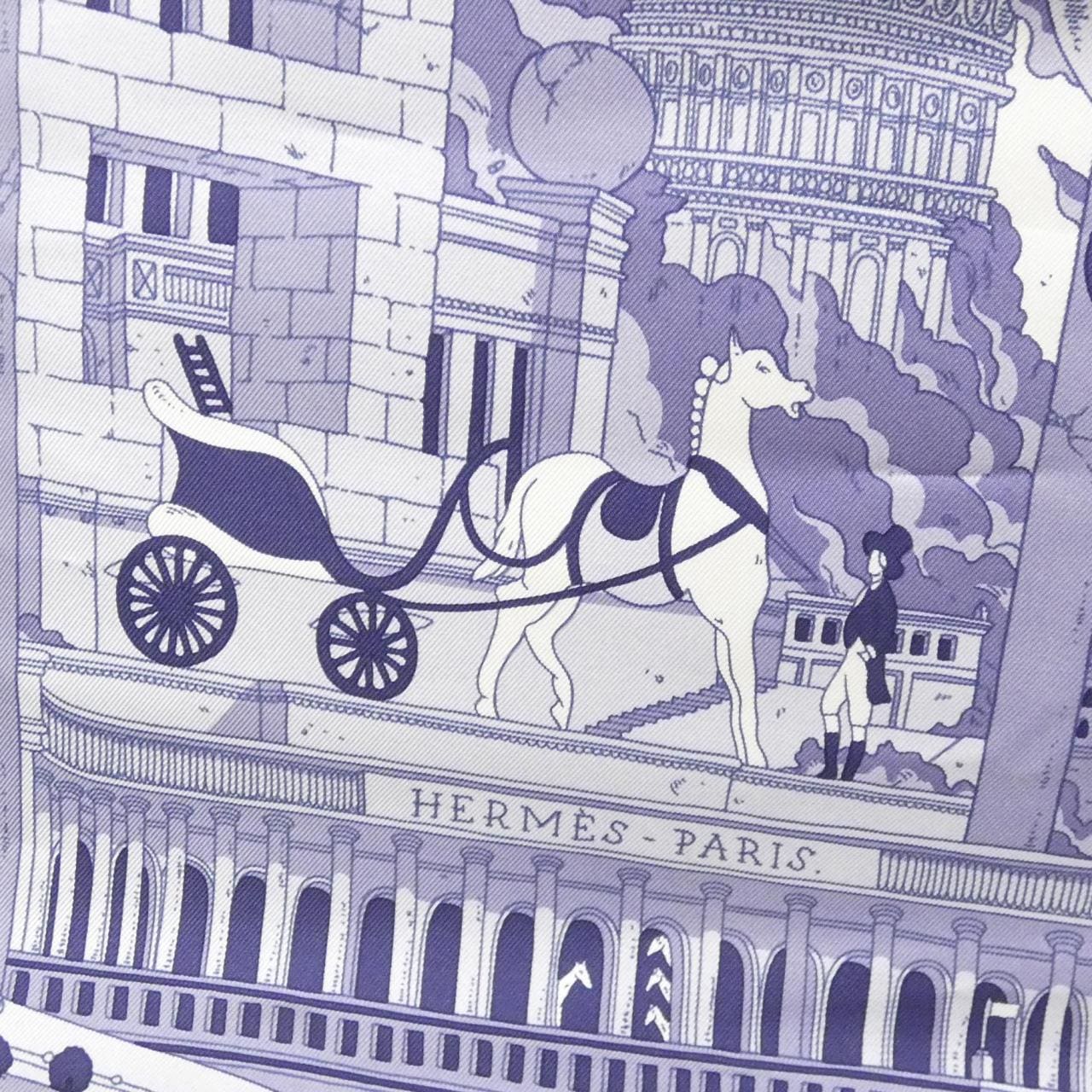 エルメス HIPPOPOLIS カレ 002934S スカーフ