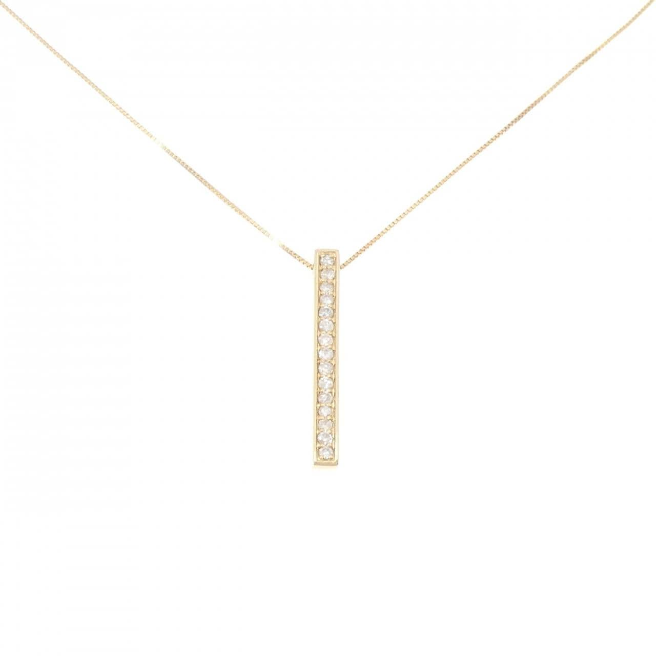 K18YG ダイヤモンド ネックレス 0.50CT