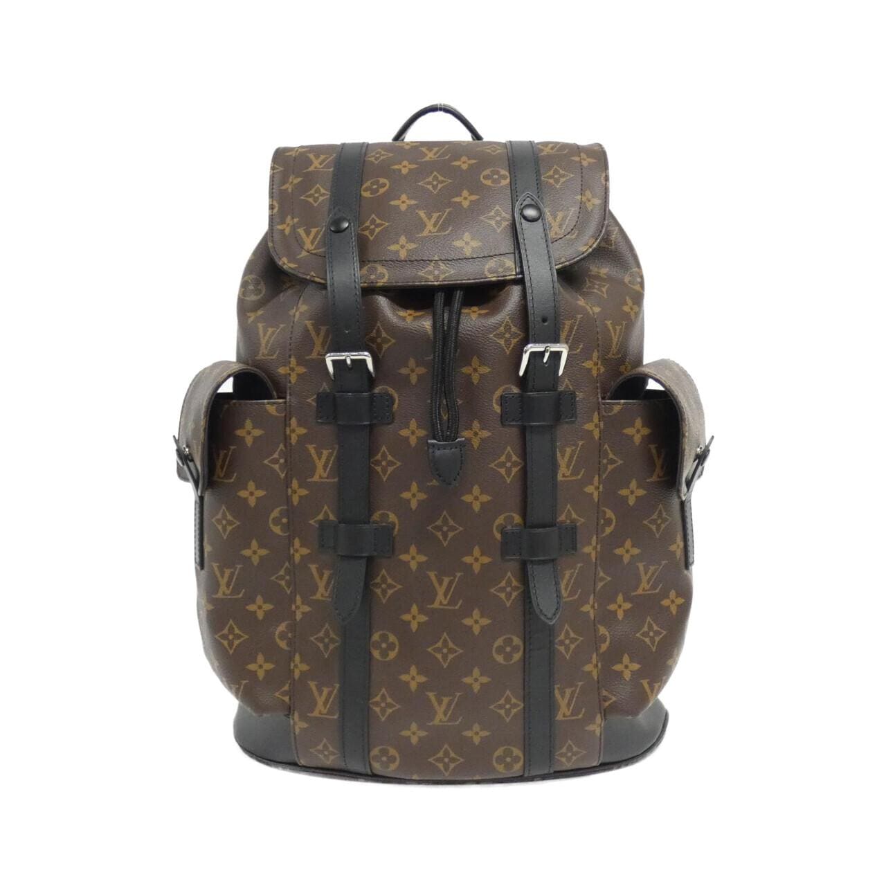 LOUIS VUITTON Monogram Macassar Christopher MM M43735双肩包