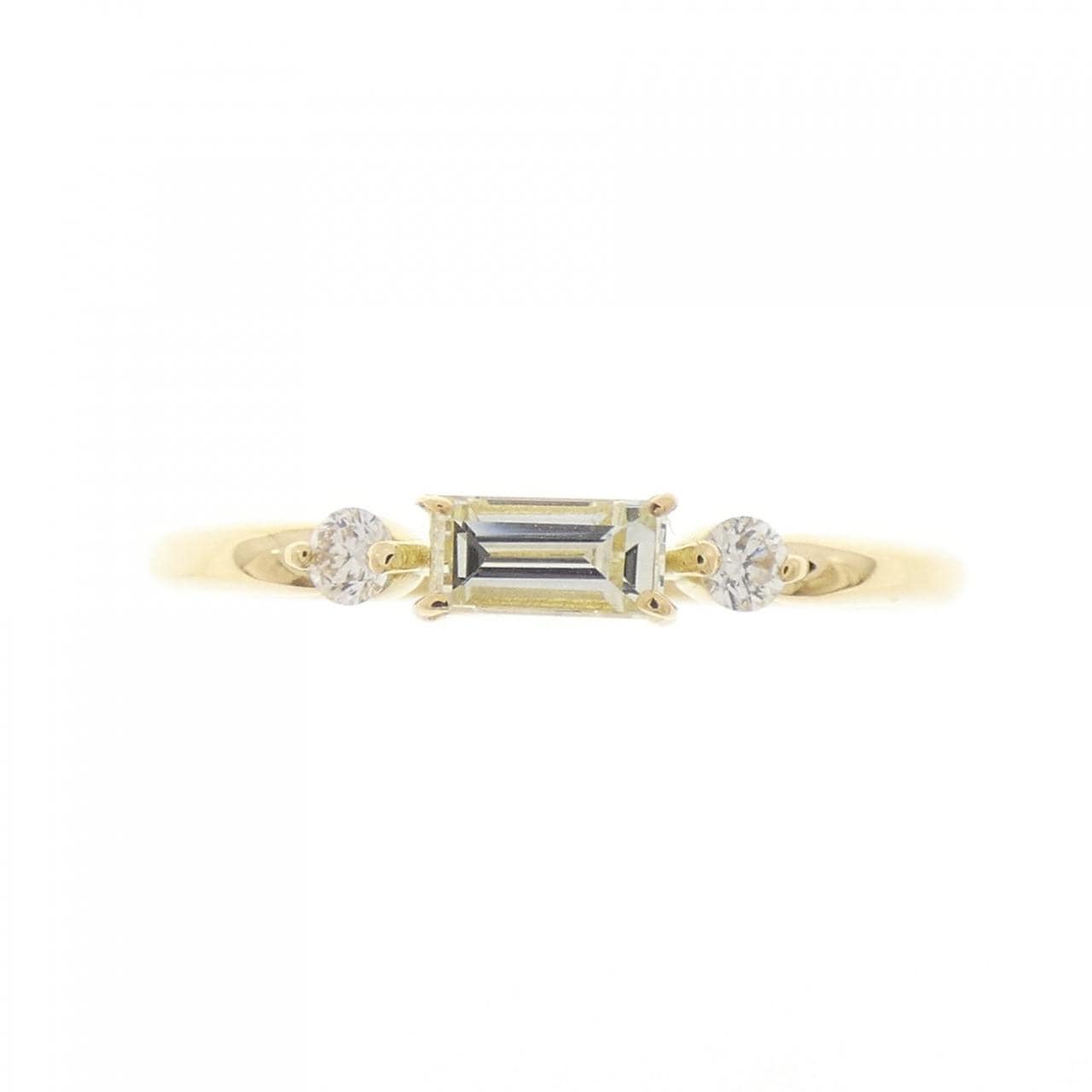 K18YG ダイヤモンド リング 0.25CT