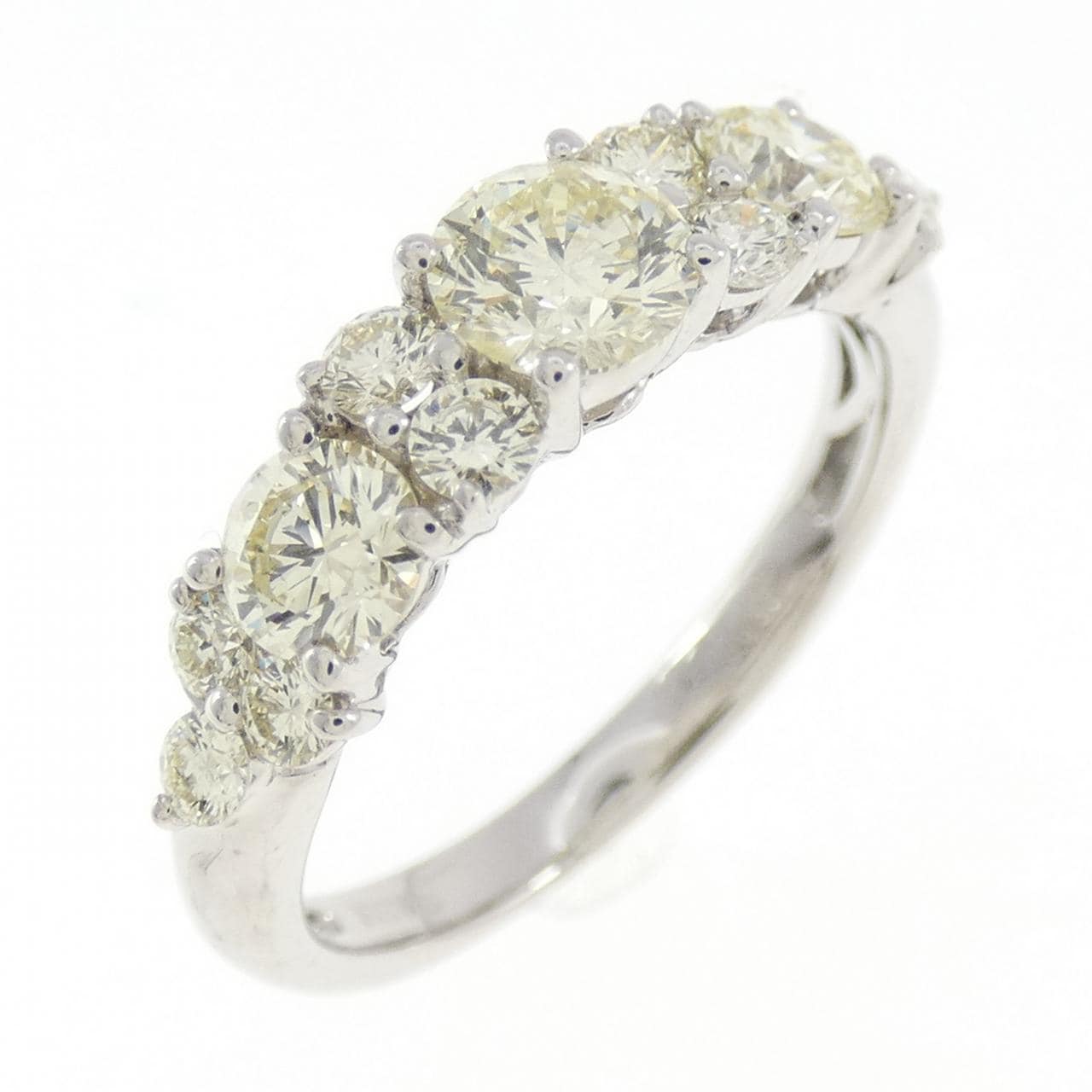 K18WG ダイヤモンド リング 0.95CT