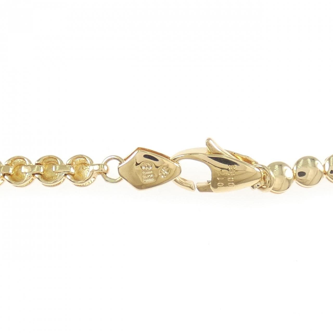 K18YG ダイヤモンド ネックレス 0.17CT