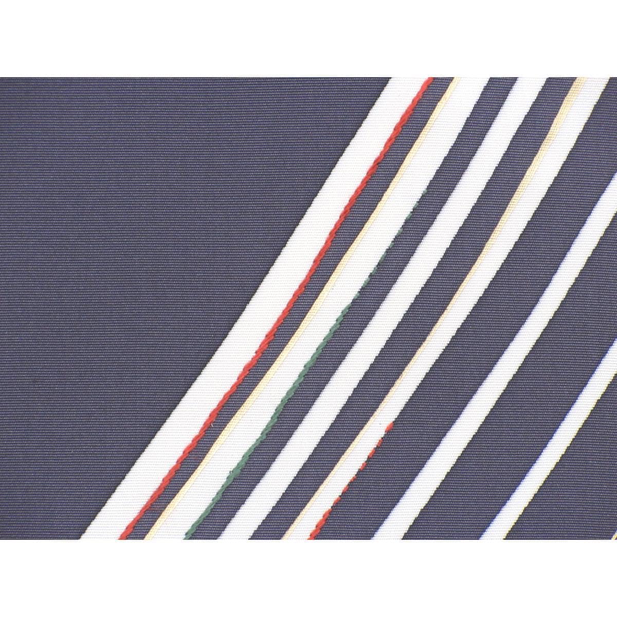 名古屋帯　塩瀬染帯　友禅金彩加工　刺繍入り