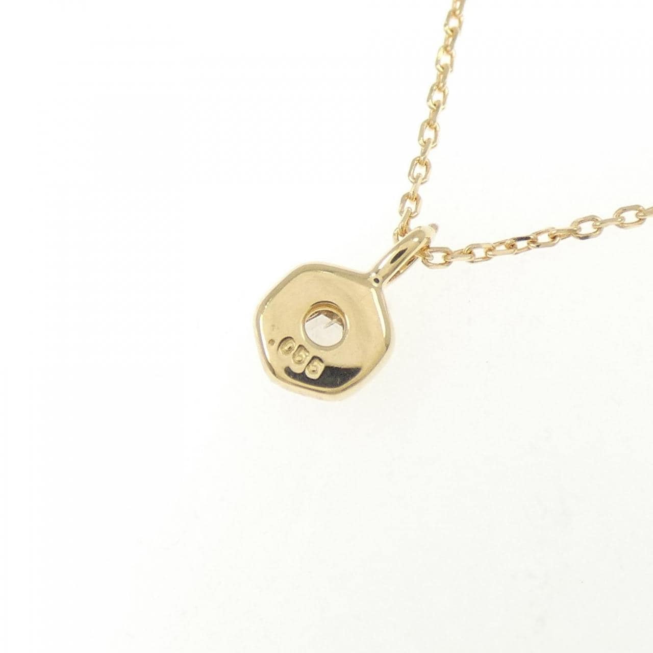 アガット ダイヤモンド ネックレス 0.055CT