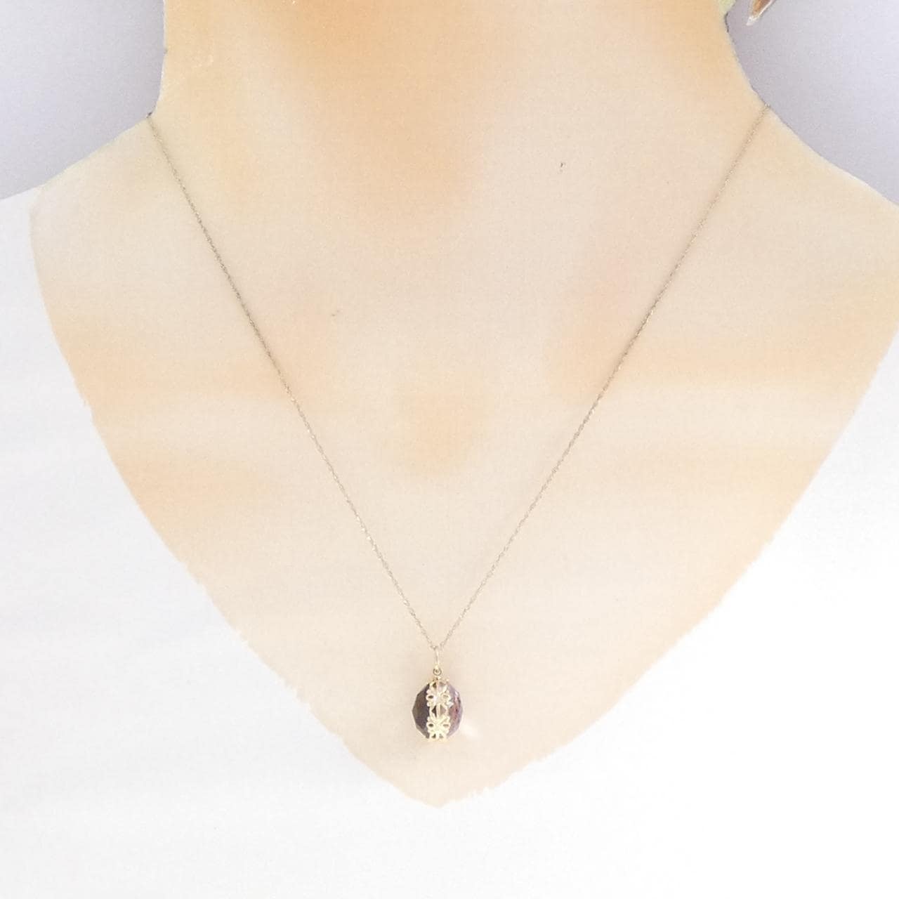 K10YG アメジスト ネックレス