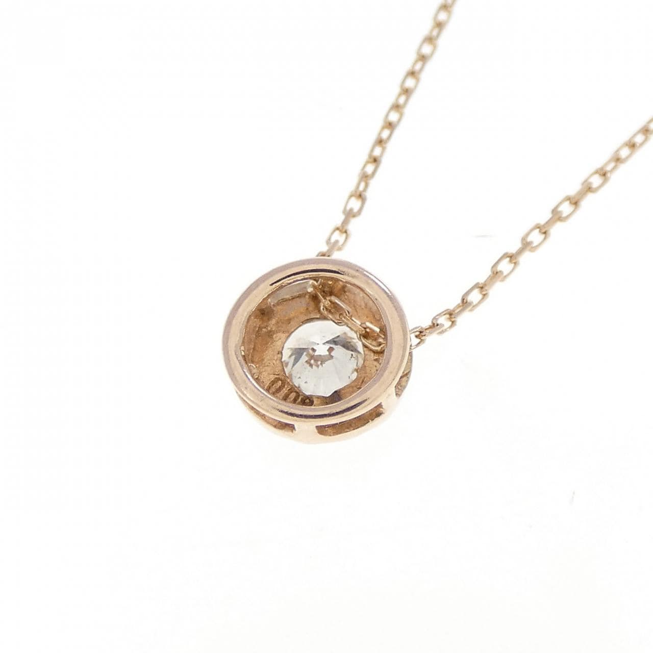K10PG ダイヤモンド ネックレス 0.08CT