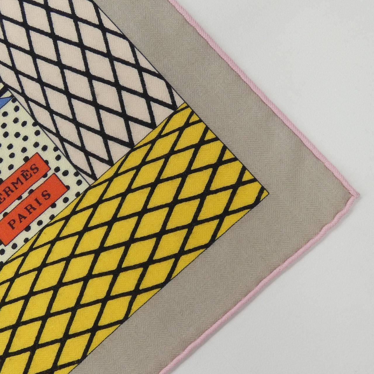 エルメス HERMES GRAND THEATRE NOUVEAU H243761S カレジェアン140 ショール