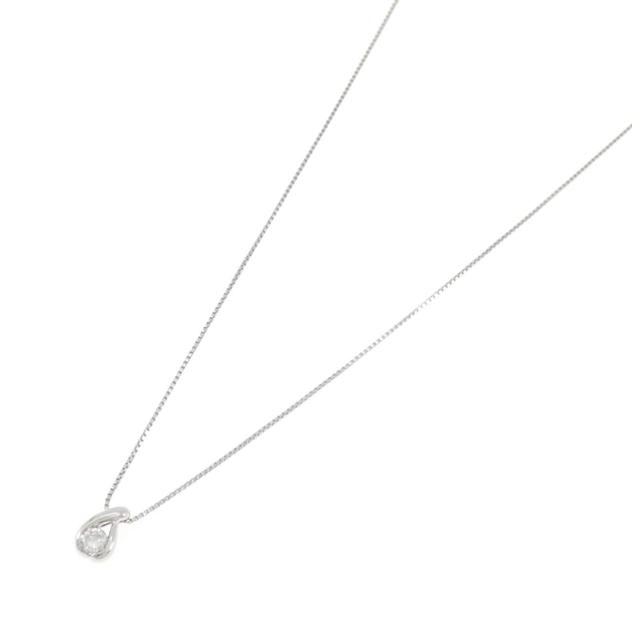 PT900/PT850 ダイヤモンド ネックレス 0.225CT