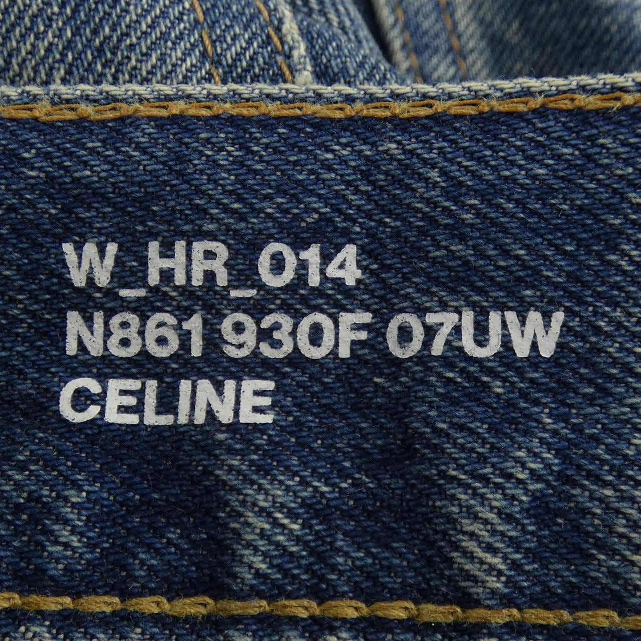 セリーヌ CELINE マーガレット ユニオンウォッシュ トリオンフ TRIOMPHE 2N861930F ジーンズ