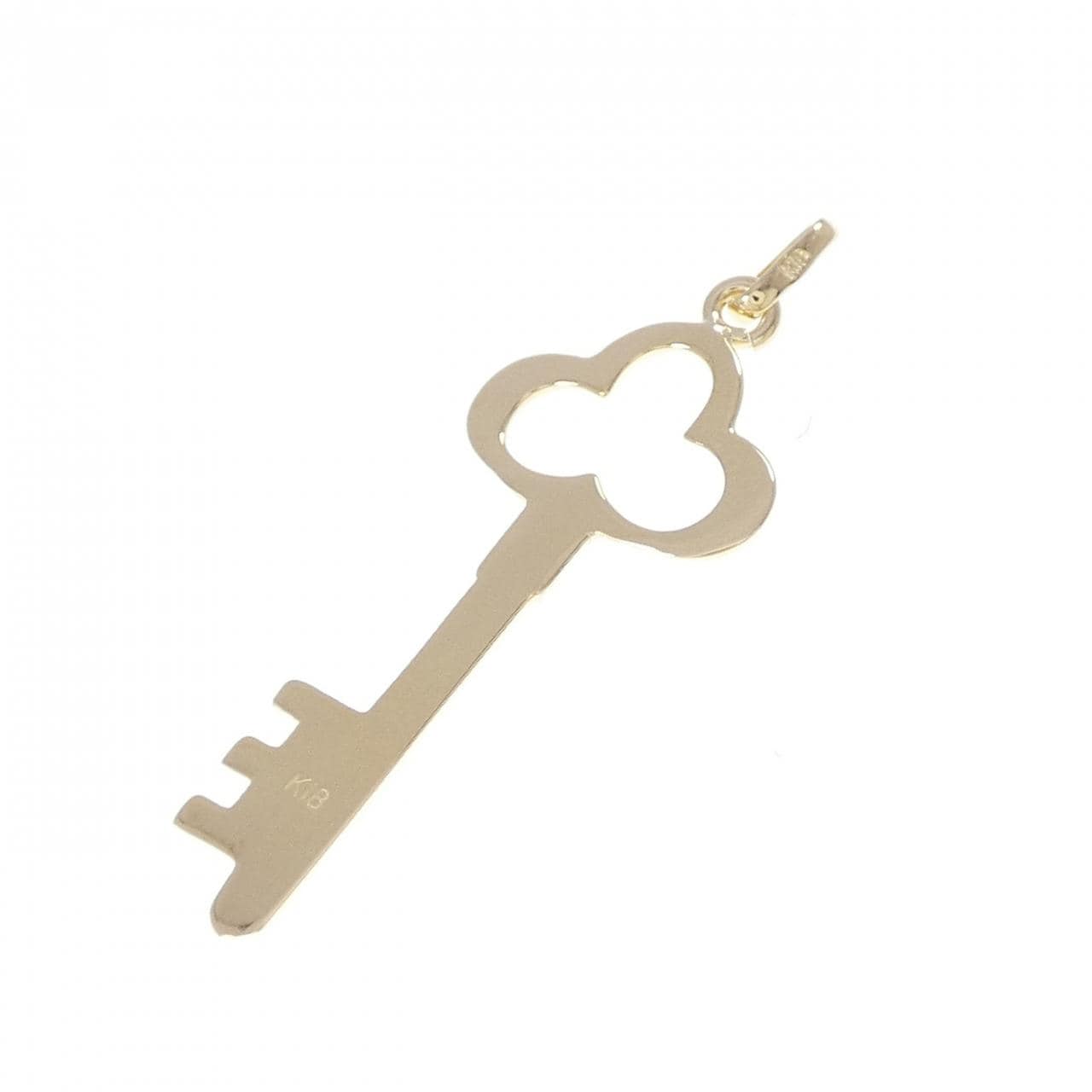 K18YG キー ペンダント