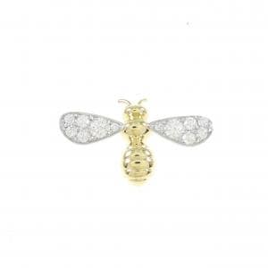 ギメル ダイヤモンド ブローチ 0.178CT