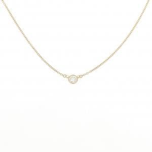 ティファニー バイザヤード ネックレス 0.22CT H VVS1 EXT