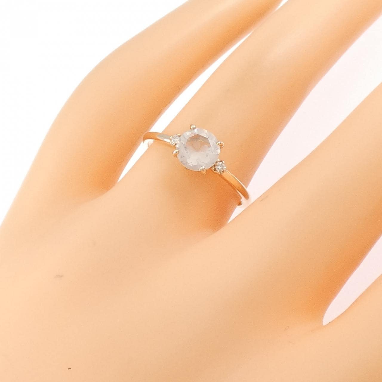 K10PG ローズクオーツ リング