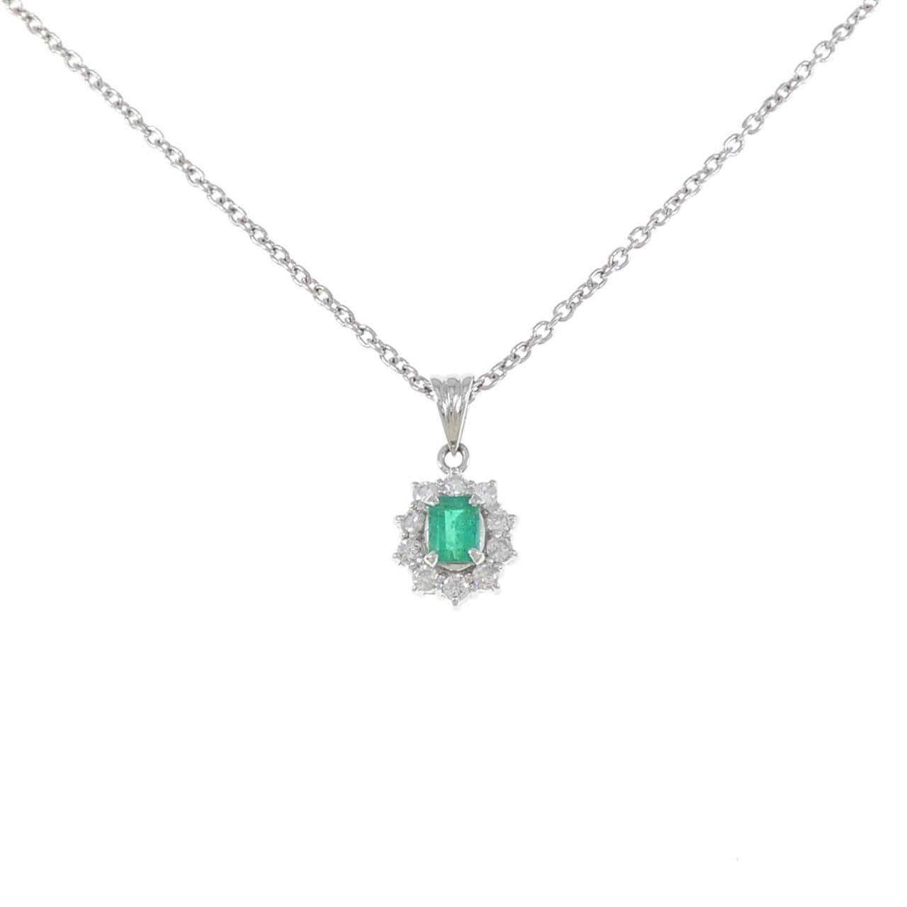PT Emerald Necklace 0.32CT