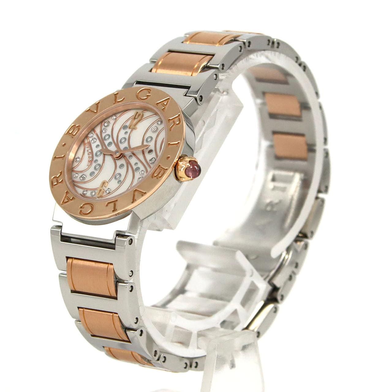 ブルガリ ブルガリブルガリ PGコンビ JAPAN LIMITED BBLP26SG/BBL26WCDSPG SSxPG クォーツ