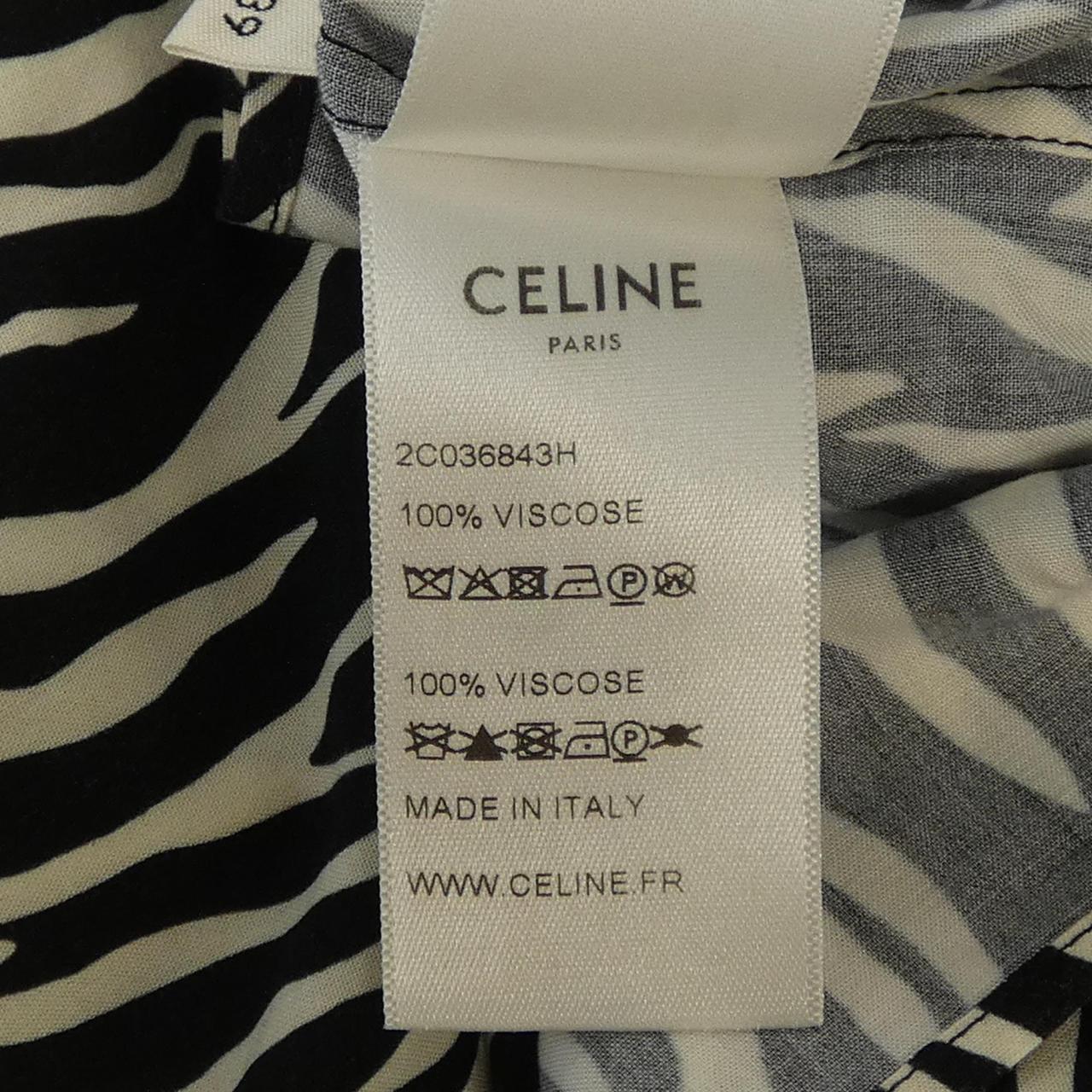CELINE 2C036843H S/S shirt