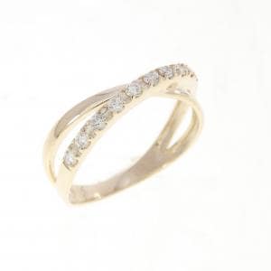 【リメイク】K10YG ダイヤモンド ピンキーリング 0.10CT
