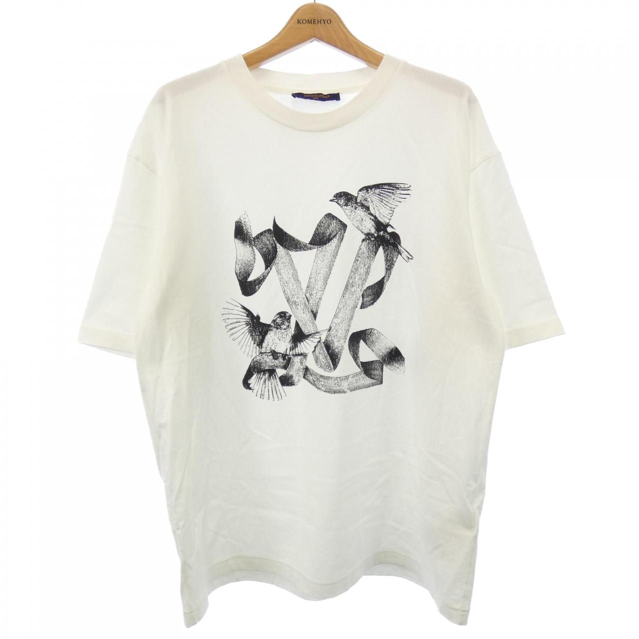 ルイヴィトン LOUIS VUITTON プリンテッドコットンTシャツ HPY83WNPG Tシャツ