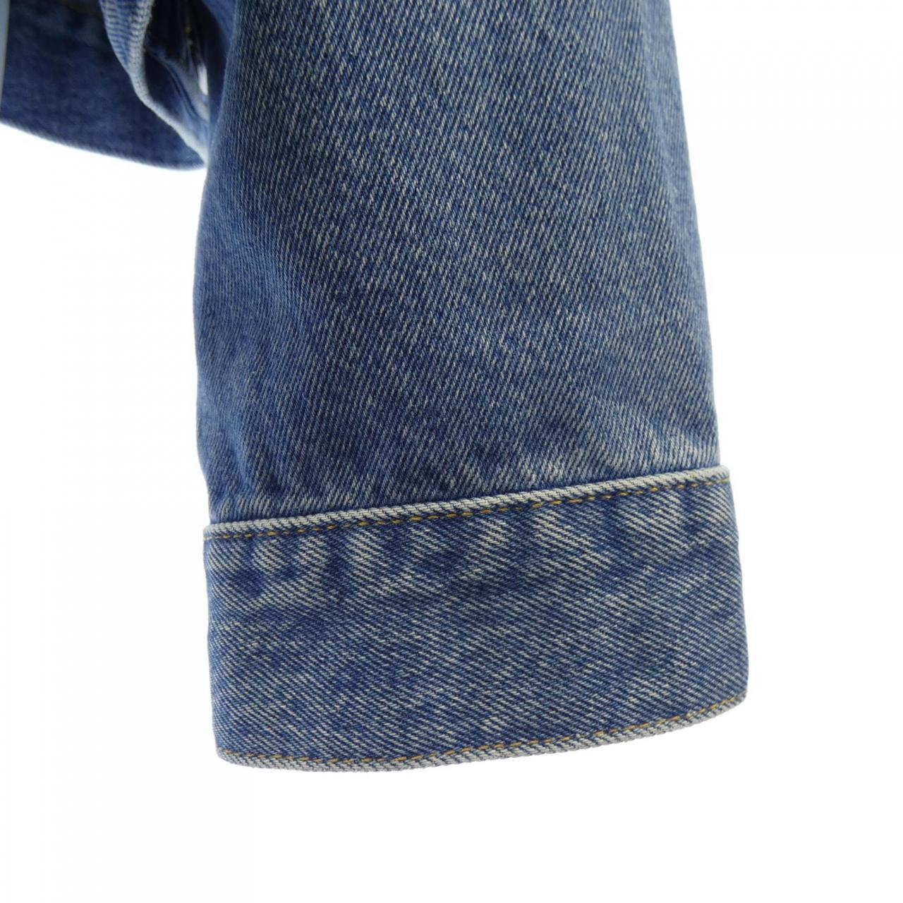 BALENCIAGA 446443 TSB06 牛仔夹克