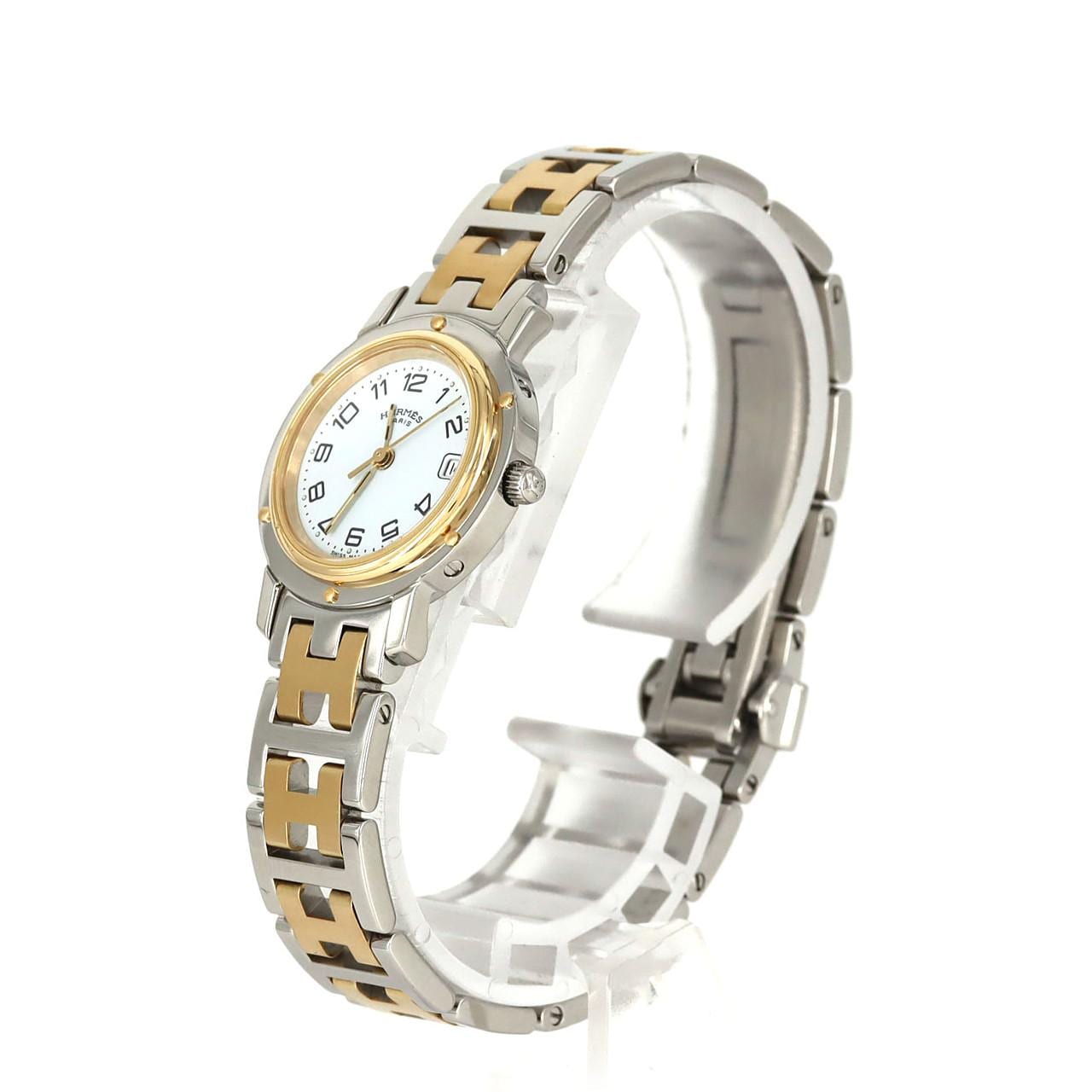 エルメス クリッパー コンビ CL4.220 SSxGP クォーツ