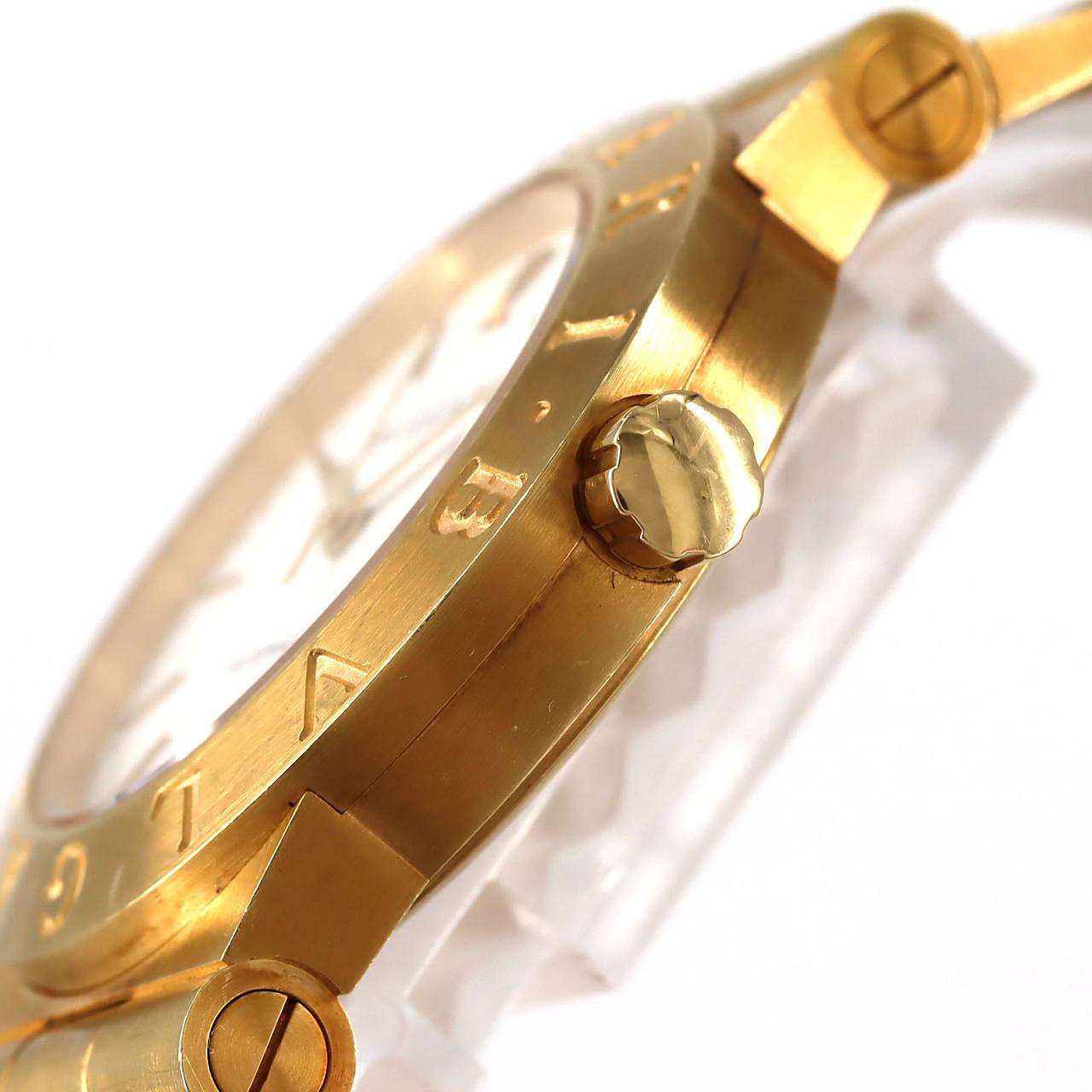 ブルガリ ディアゴノ　YG LC35G YG 自動巻